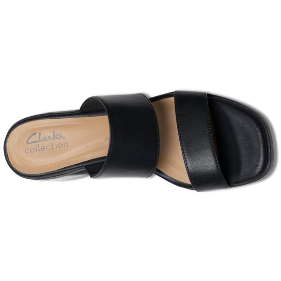 NWT Clarks Women’s Jaylan Dusk Black Leather Shoes – Size 8.5 Medium - Picture 5 of 7